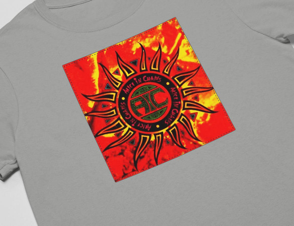 Koszulka z naszywką Alice In Chains logo