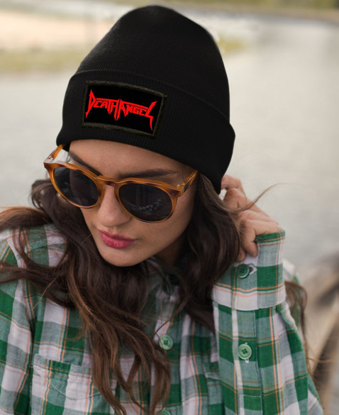 Czapka zimowa z naszywką DARK ANGEL