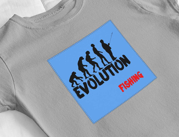 Bluzka damska z naszywką Evolution