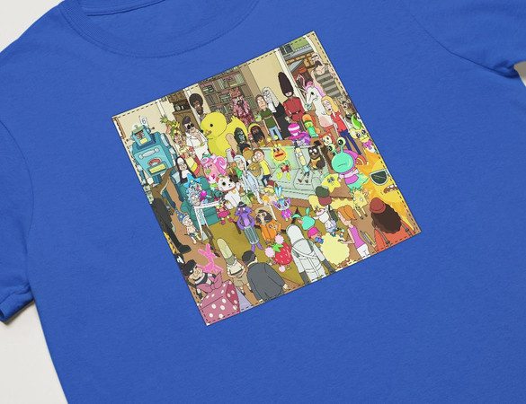 Koszulka z naszywką Rick and Morty 02