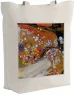 Torba z naszywką Węże Wodne II Gustav Klimt écru