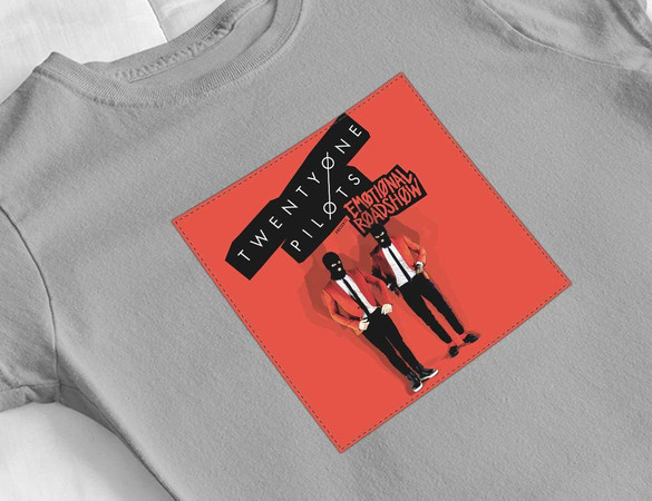 Bluzka damska z naszywką Twenty One Pilots 04