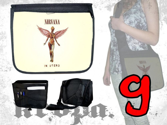 Torba szkolna na ramię NIRVANA