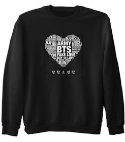 Bluza z naszywką BTS Army