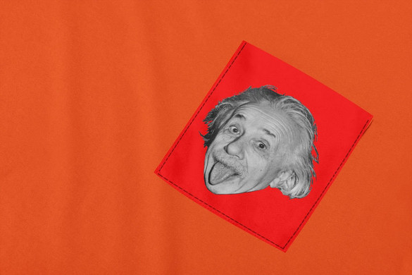 Koszulka z kieszonką ALBERT EINSTEIN