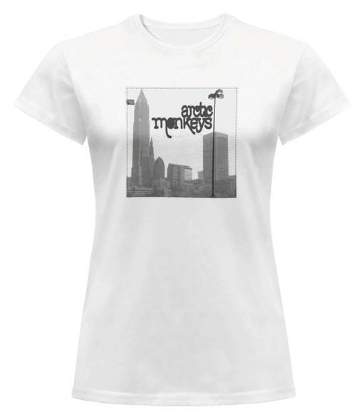 Bluzka damska z naszywką Arctic Monkeys 02