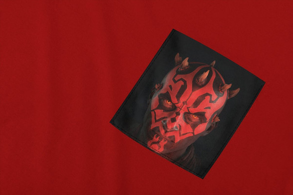 Koszulka z kieszonką Darth Maul STAR WAR