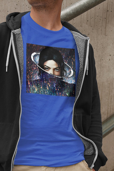 Koszulka z naszywką Michael Jackson 07