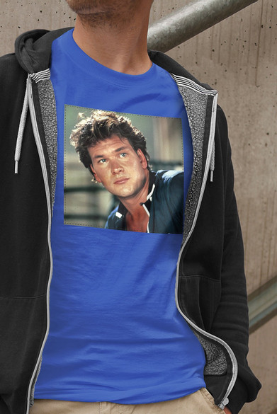 Koszulka z naszywką Patrick Swayze