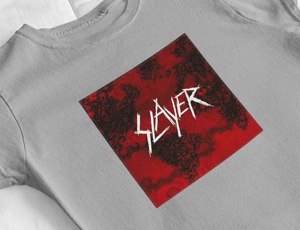 Bluzka damska z naszywką Slayer World painted