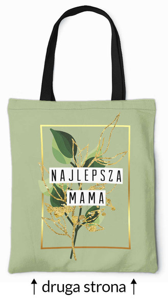 Torba na ramię NAJLEPSZA MAMA + IMIĘ 4
