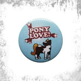 Przypinka PONY LOVE