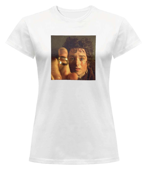 Bluzka damska z naszywką Frodo Baggins