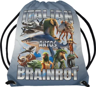 Worek Italian Brainrot Ekipa Stworków włoskich brainrotów