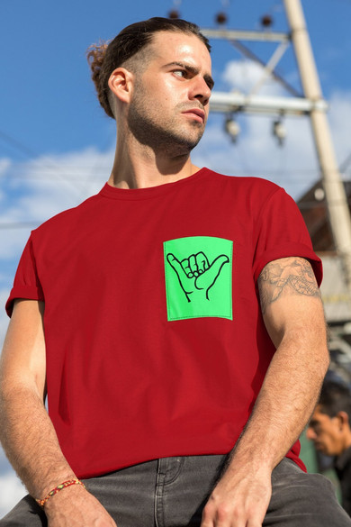 Koszulka z kieszonką 420 TIME