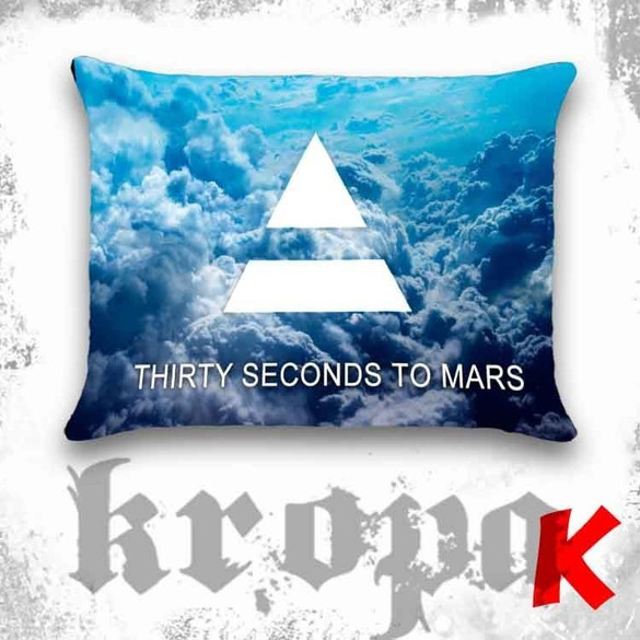 Poduszka 30 SECONDS TO MARS duża 58 cm 38 cm
