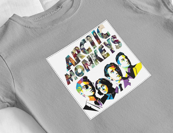 Bluzka damska z naszywką Arctic Monkeys 01