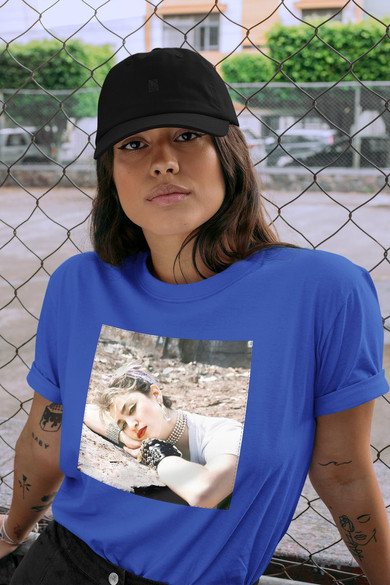 Koszulka z naszywką MADONNA young 01