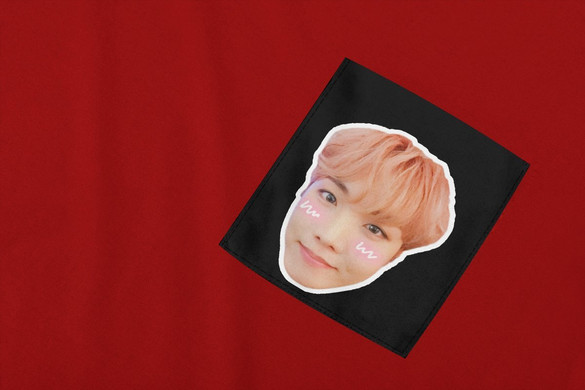 Koszulka z kieszonką BTS RM