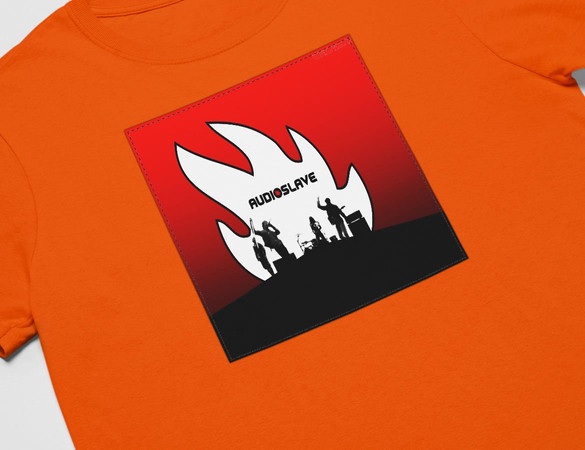 Koszulka z naszywką  Audioslave 02