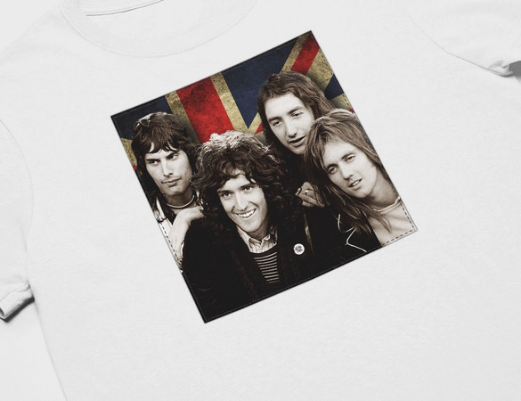 Koszulka z naszywką Queen Zespół