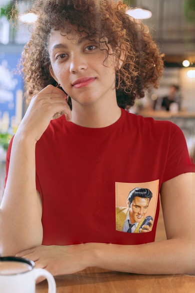 Koszulka z kieszonką ELVIS PRESLEY