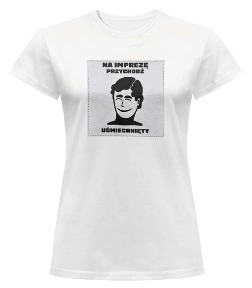 Bluzka damska z naszywką PRL- Impreza