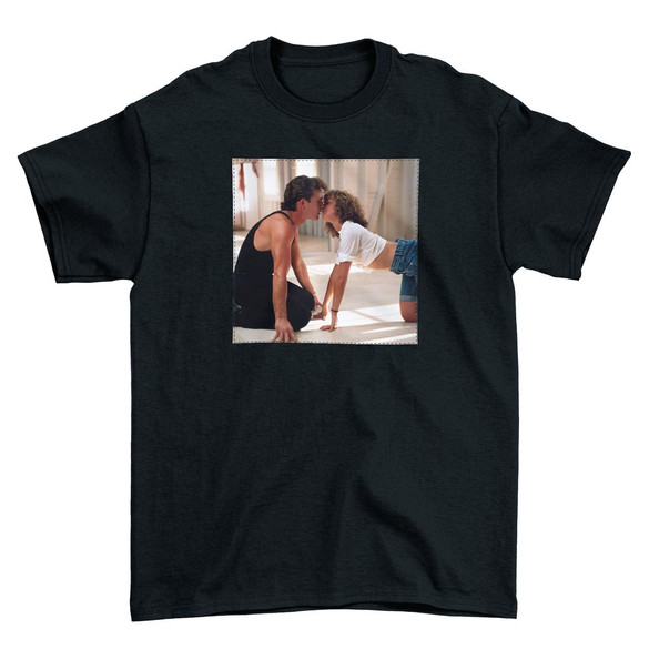 Koszulka z naszywką Dirty Dancing Kiss