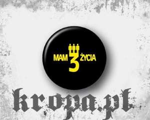 Przypinka MAM 3 ŻYCIA