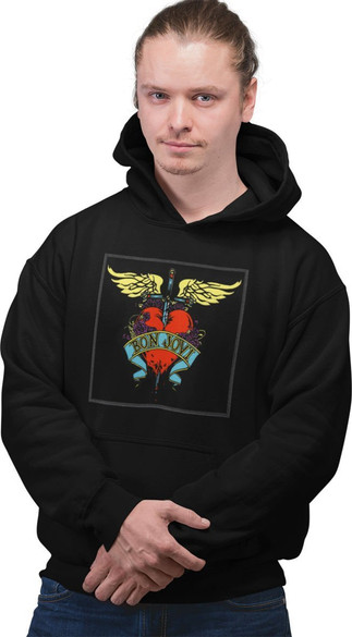 Bluza z naszywką BON JOVI