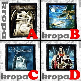 Naszywka NIGHTWISH 8 X 8 cm Dużo Wzorów!