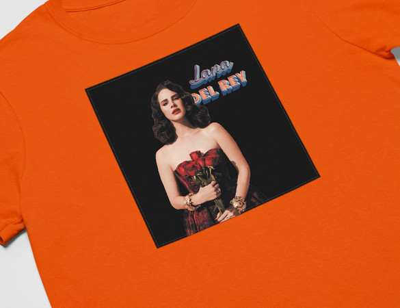 Koszulka z naszywką LANA DEL REY