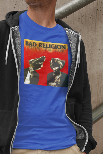 Koszulka z naszywką Bad Religion 02