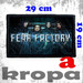 Naszywka duża na ubranie FEAR FACTORY