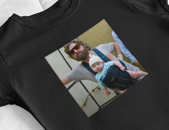 Bluzka damska z naszywką Kac Vegas Alan&Baby