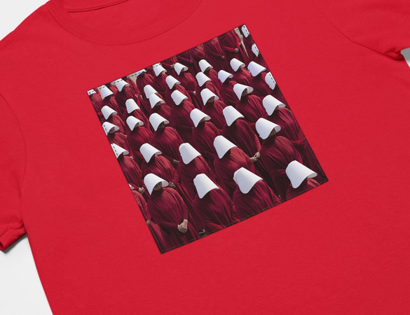 Koszulka z naszywką The Handmaid's Tale 06
