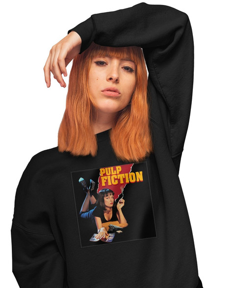 Bluza z naszywką Pulp Fiction Poster