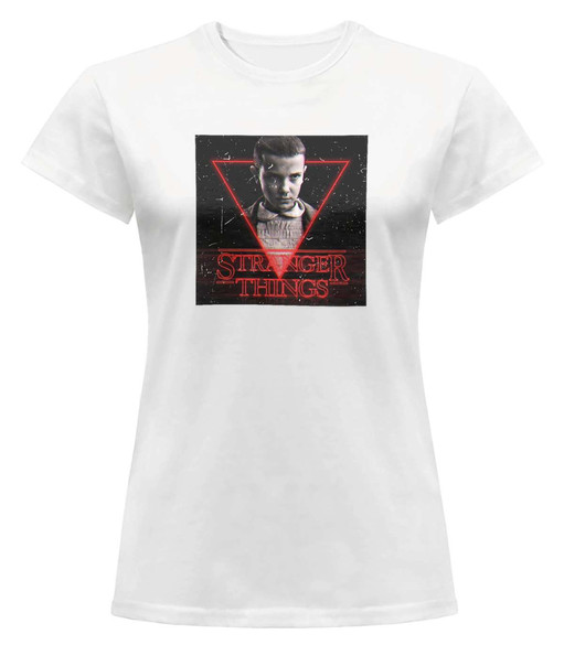 Bluzka damska z naszywką Stranger Things Eleven