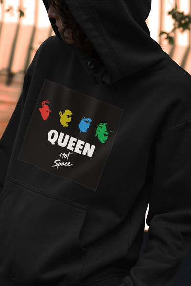 Bluza z naszywką Queen Hot Space 02