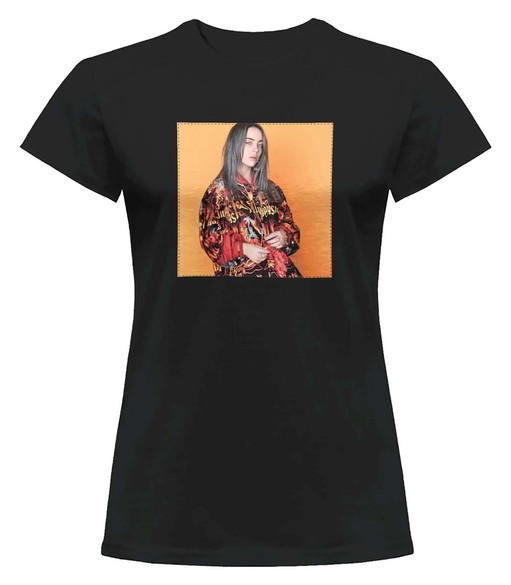 Bluzka damska z naszywką Billie Eilish 02