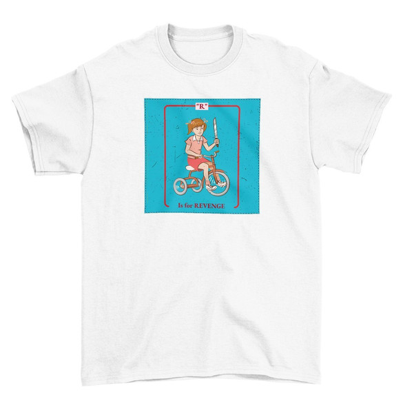 Koszulka z naszywką Is for revenge