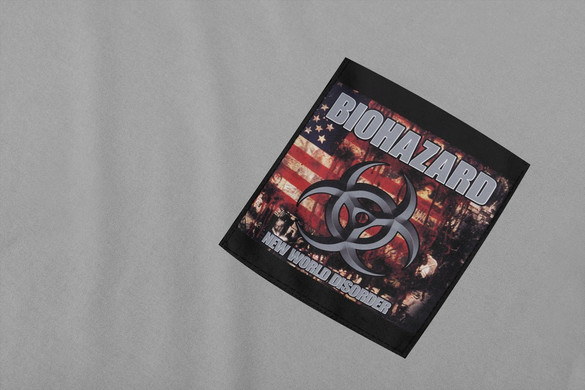 Koszulka z kieszonką Biohazard