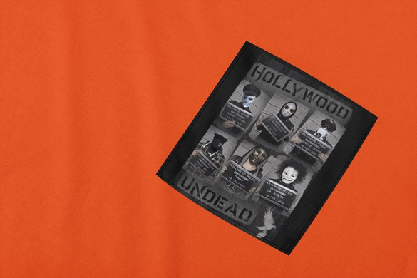 Koszulka z kieszonką Hollywood Undead 02