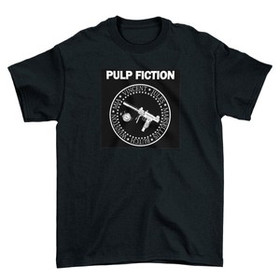 Koszulka z naszywką Pulp Fiction Gun