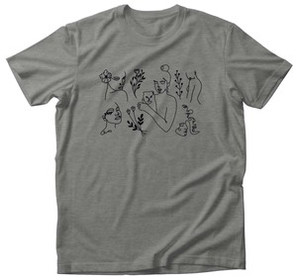 Koszulka KOBIETA I KOT ARTYSTYCZNIE