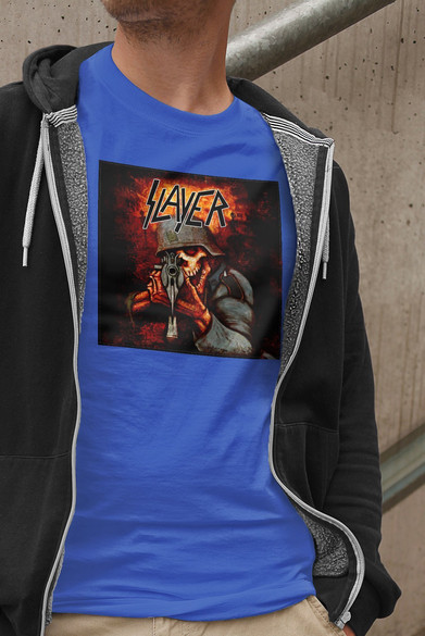 Koszulka z naszywką Slayer Demon