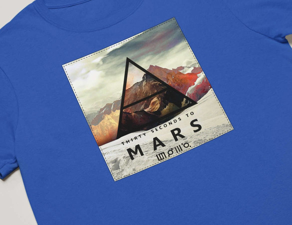 Koszulka z naszywką 30 Seconds To Mars 4