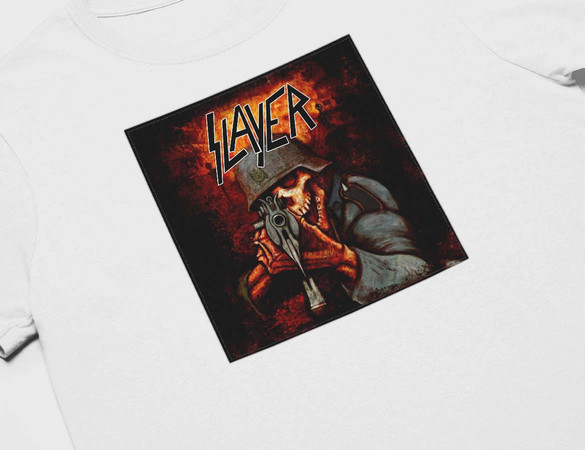 Koszulka z naszywką Slayer Demon