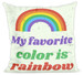Poduszka Favourite colour