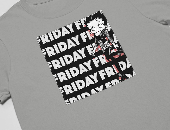 Koszulka z naszywką FRIDAY FRIDAY